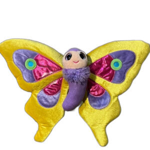 Plush Butterfly Wall Hang Colorful Soft